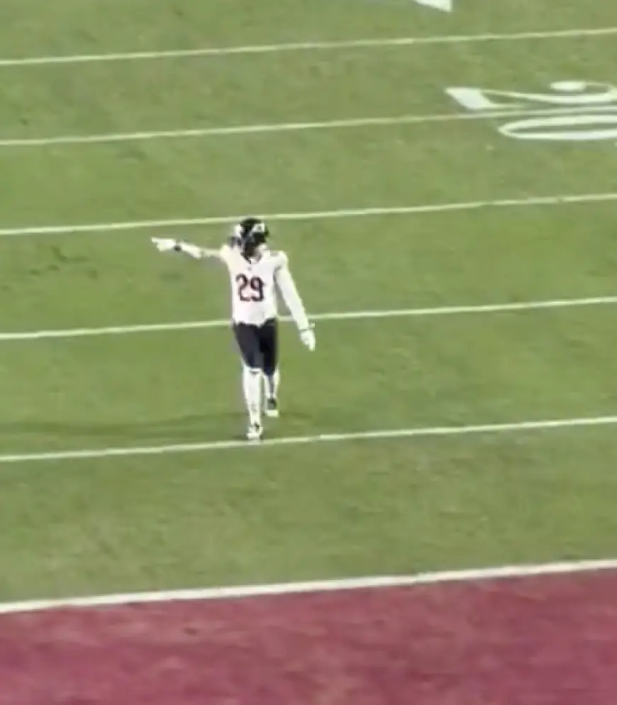 Bears’ Tyrique Stevenson ironically taunted Commanders fans before screwing up on Hail Mary