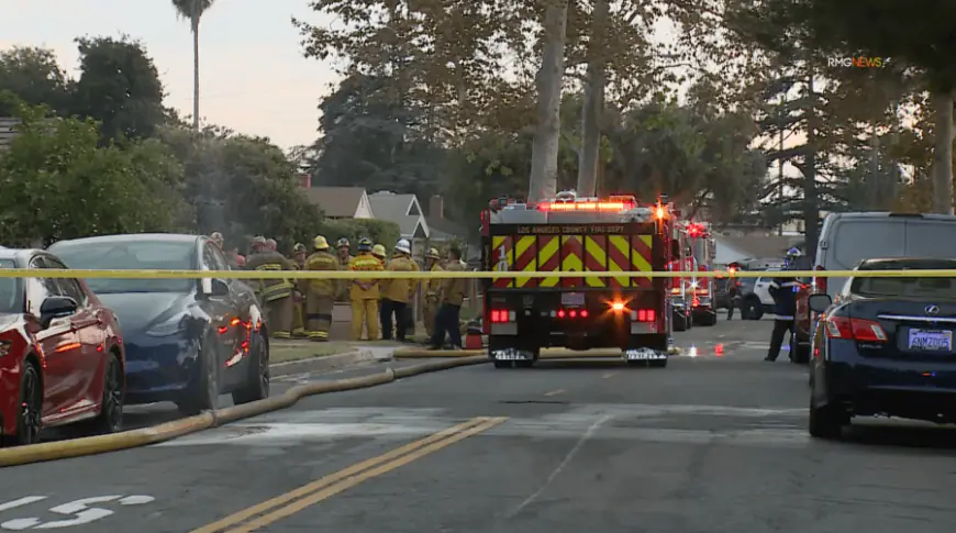 Man, 64, detained in deadly Southern California house fire that kills 3 people