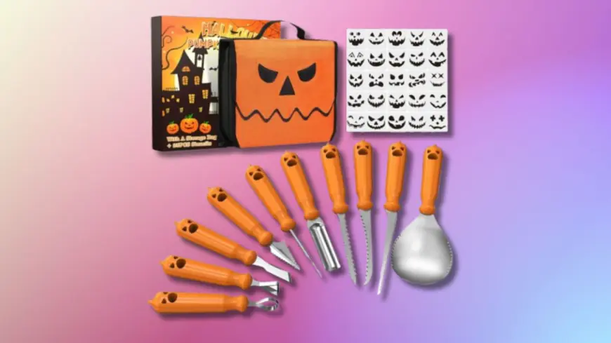 Save over $200 on this smashing pumpkin carving kit for Halloween