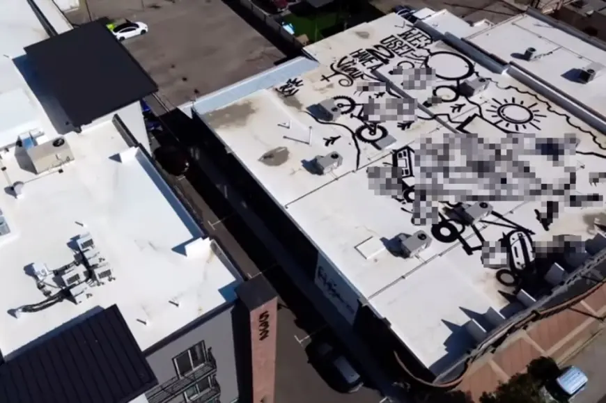 Colorado tattoo parlor covers roof with lewd mural in war against neighboring apartment building: ‘Maybe we’re the d–ks!’