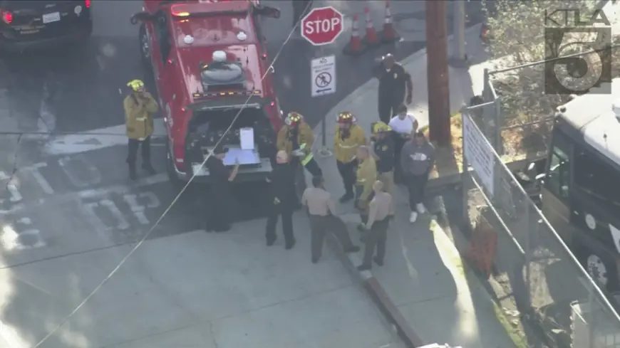 6 deputies at Men's Central Jail in Los Angeles rushed to hospital