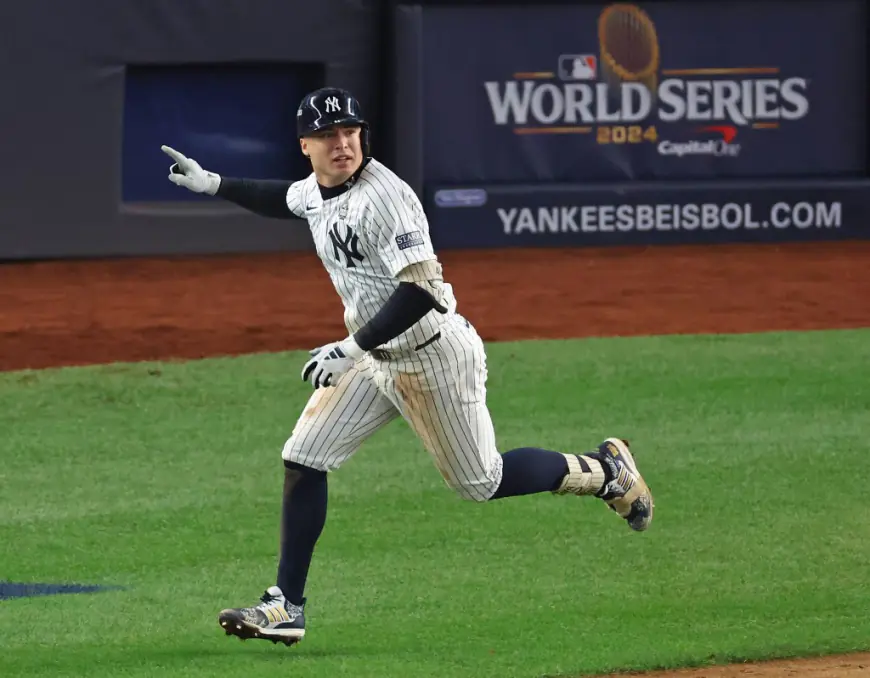 Anthony Volpe leads World Series outburst as Yankees keep season alive