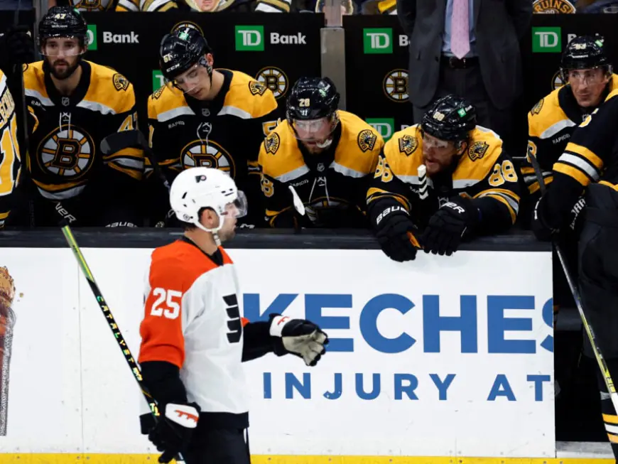 Bruins-Flyers takeaways: Frustrations are settling in