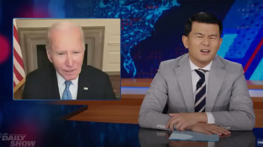 'Daily Show' reacts to Joe Biden's 'garbage' comment