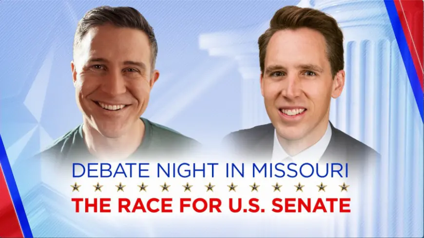 What time is the Hawley-Kunce debate?