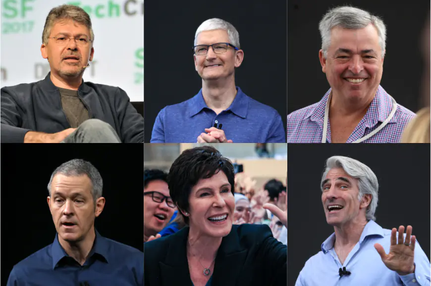 Tim Cook and His 11 Lieutenants Who Run Apple’s $3.5T Tech Empire