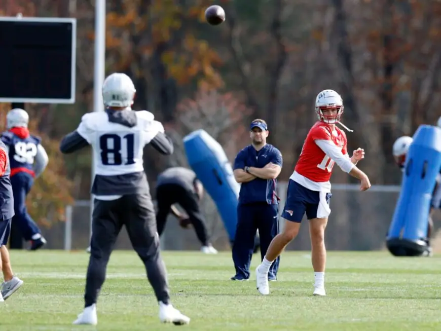 Patriots’ Drake Maye remains in concussion protocol, but participated in final practice before game vs. Titans