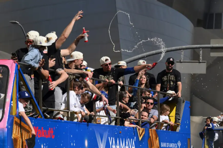 Los Angeles celebrates World Series Champion Dodgers with downtown parade