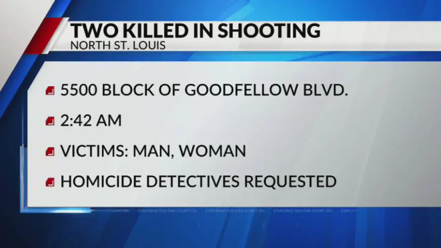 North St. Louis shooting leaves two dead, police investigate