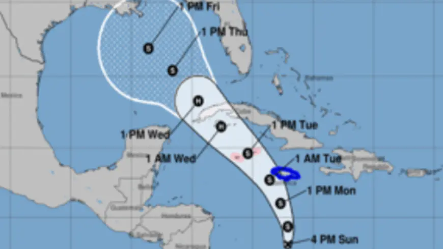 Potential Tropical Cyclone 18 expected to become hurricane in Caribbean