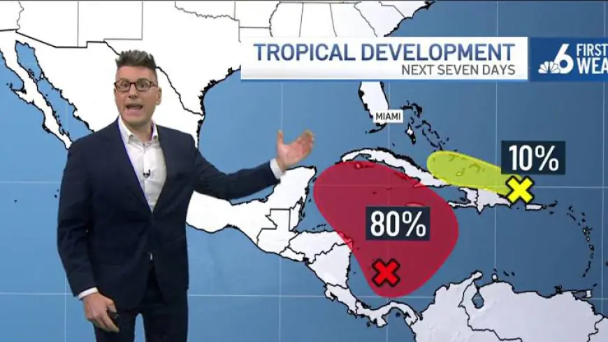 All Eyes on Caribbean’s Invest 97-L as Potential Storm Rafael Approaches; South Florida Prepares for Possible Midweek Impacts