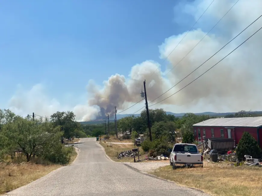 MAP: More than 5,700 acres have burned in Central Texas wildfires in 2024