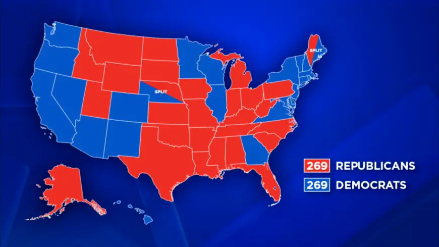 Presidential Election 2024: Here’s what would happen if the results of the electoral votes end in a tie