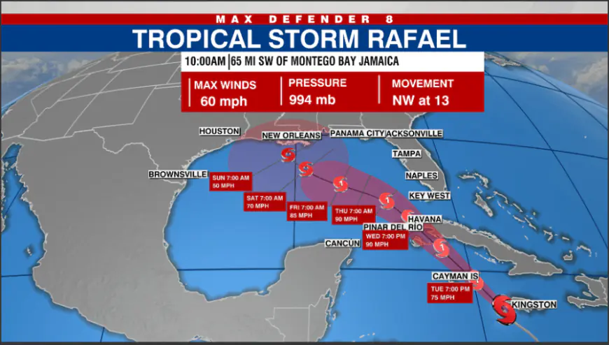 Tropical Storm Warning issued for Florida Keys: NHC