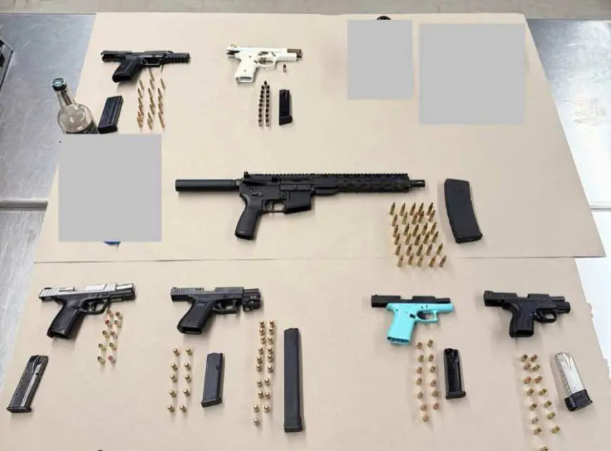 Assault rifle, various guns found in San Jose traffic stop