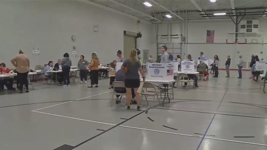 Amherst residents cast ballots as toll in Erie County reaches over 114K