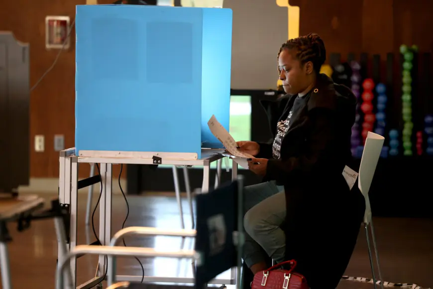 Nearly 730K Chicagoans cast their ballot by noon after voters began lining up before dawn on Election Day