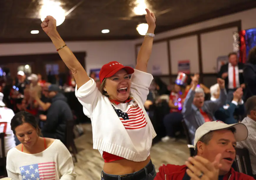 Photos: Joy, sorrow and more on display as Election Night results roll in