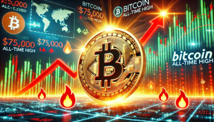 Bitcoin Records $75,000 All-Time High: Here’s If BTC Is ‘Overheated’ Now