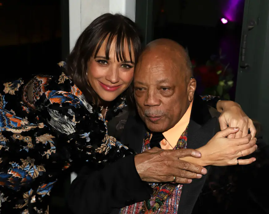 Actor Rashida Jones breaks her silence on dad Quincy Jones' death