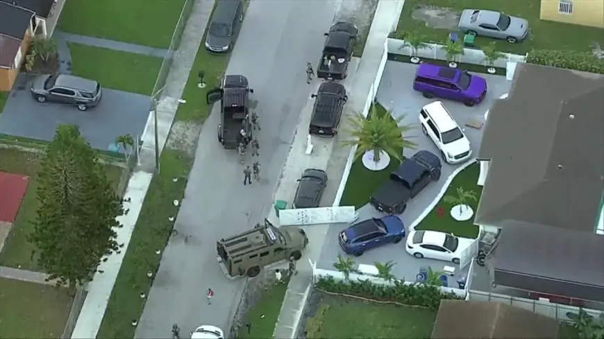 Federal agents raid Miami Gardens home; no arrests reported