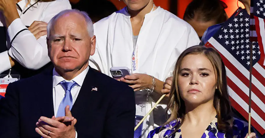 VIDEO -- Tim Walz's Daughter Speaks Out About Election Results: U.S. 'Does Not Deserve Kamala Harris'