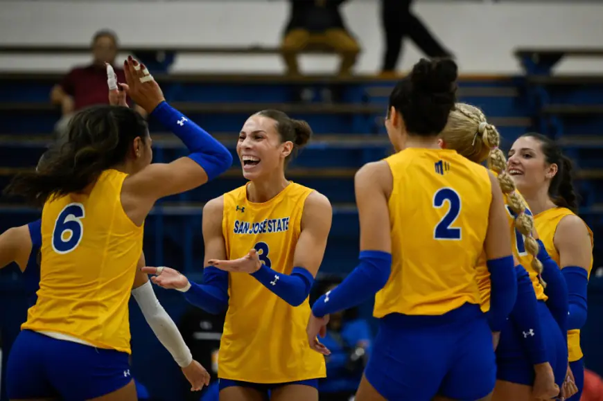 San Jose State volleyball team with transgender player gets a 7th forfeited match, first since Trump’s victory