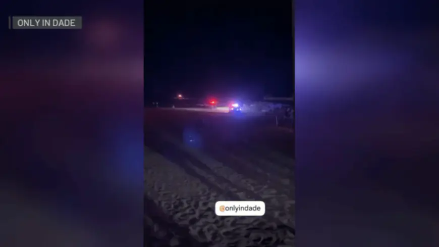 Search for missing swimmer in Miami Beach