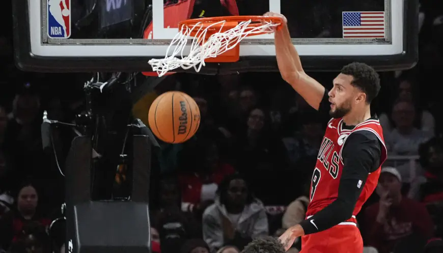 Efficient Zach LaVine helps the Bulls end losing streak in his return