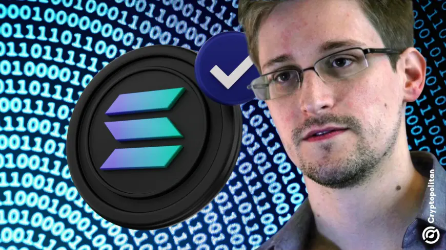 Snowden criticizes VC control on Solana, pushes for decentralization