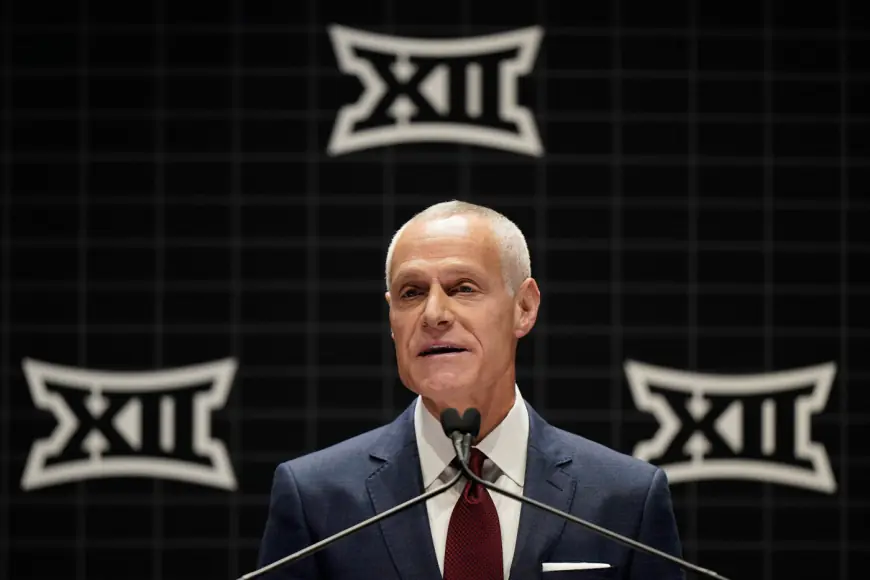 Big 12 responds to Mark Harlan’s criticism of officiating, issues steep fine and public reprimand