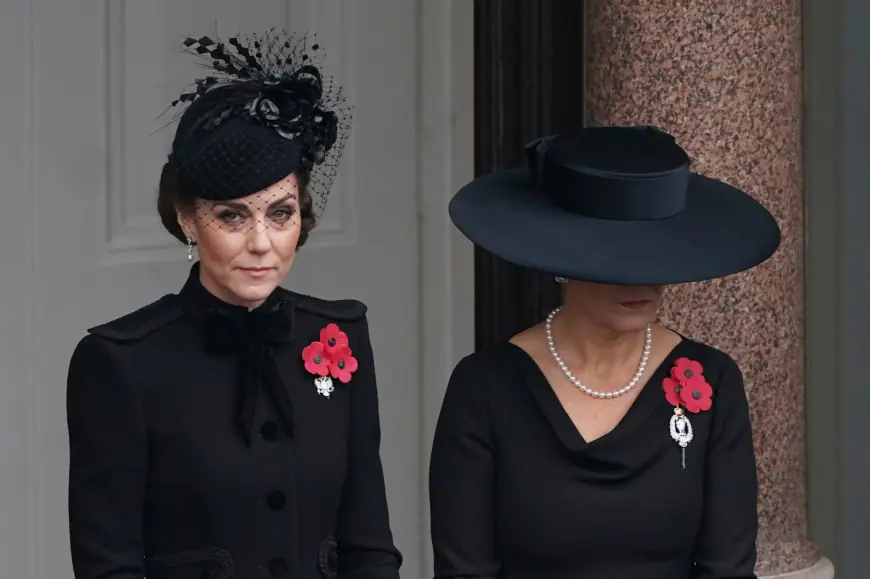 King Charles, Princess Kate attend Remembrance Sunday event, Queen Camilla misses with infection