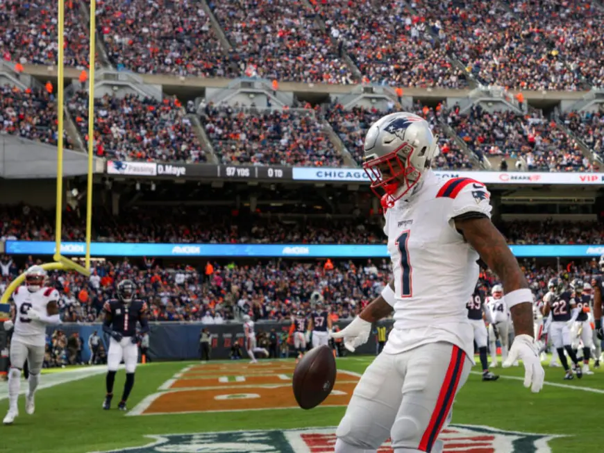 Ja’Lynn Polk gets rookie season back on track with touchdown catch vs. Bears