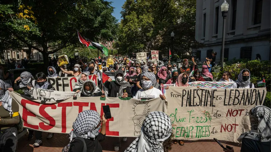 Pro-Palestinian protesters plan anti-Veterans Day gathering at Columbia University: 'DISGUSTING'