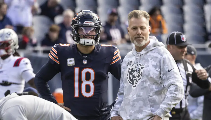 Another day, another Bears problem exacerbated by Matt Eberflus with non-answers on Shane Waldron