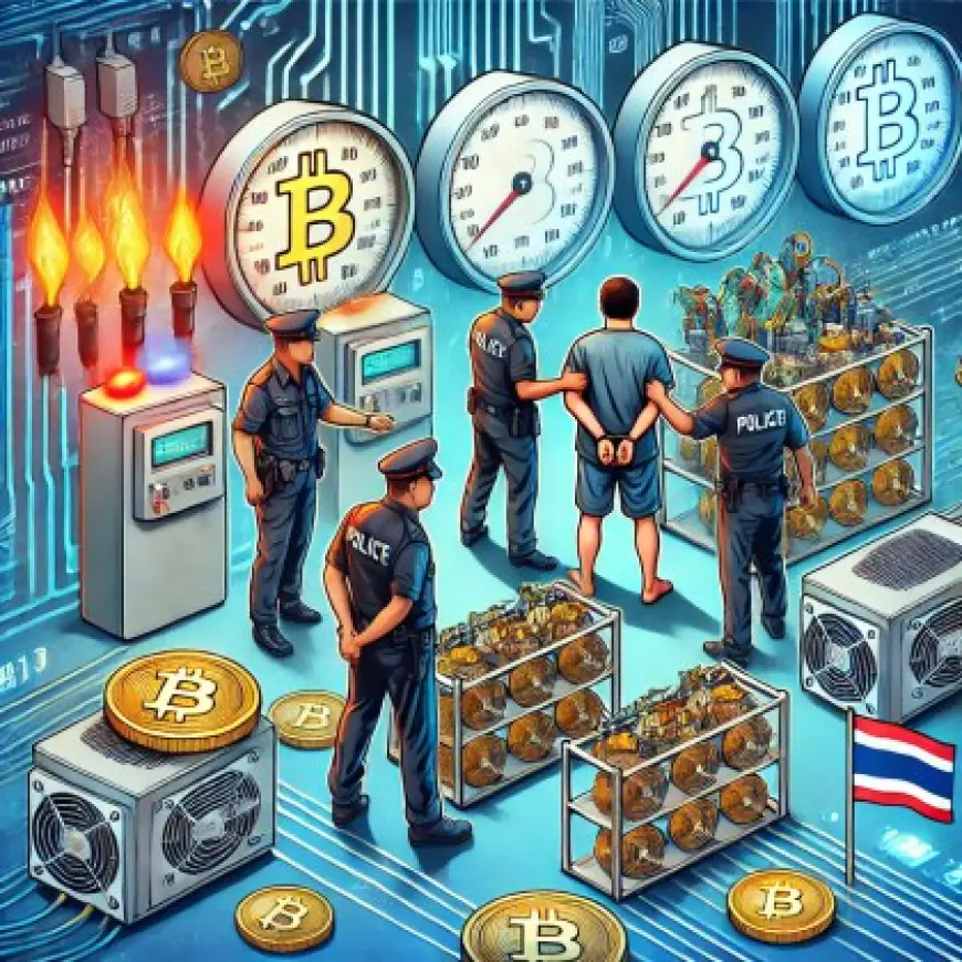 Crypto Miners Arrested For Stealing Millions in Electricity: Thai Police Crack Down