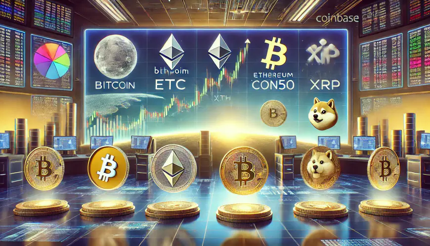 Coinbase Launches COIN50 Index: BTC, ETH, SOL, XRP, and DOGE Lead the Way