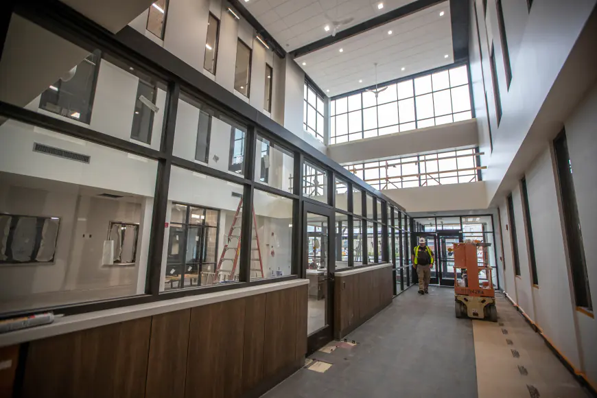 New Wood County Sheriff's Office and Jail near completion 2 years after breaking ground