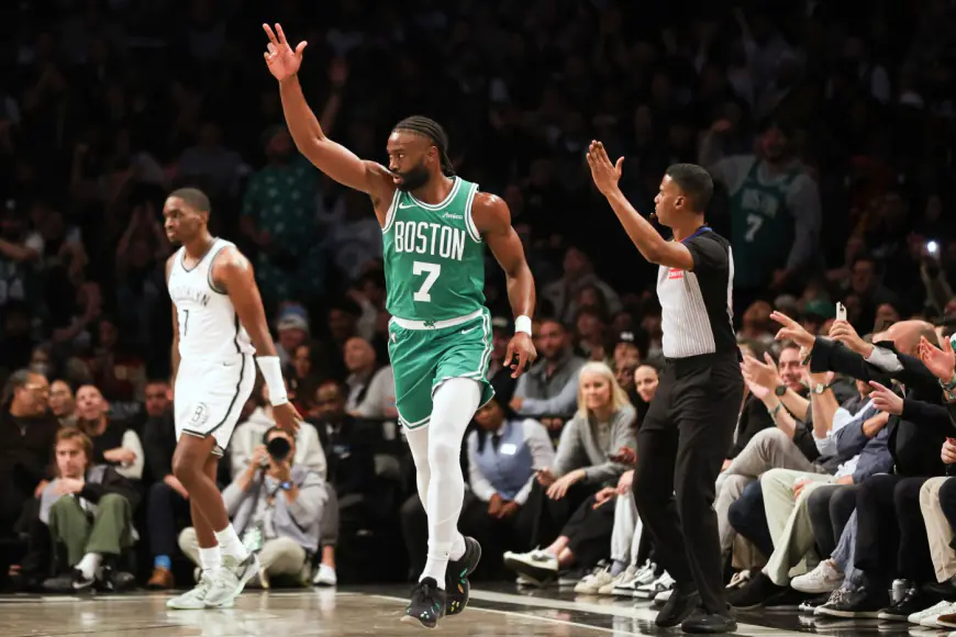Celtics stars Jayson Tatum, Jaylen Brown overpower Nets in 139-114 defeat