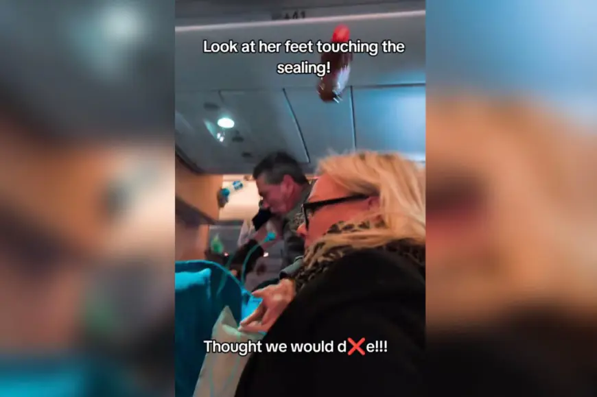 Terrifying video shows passengers screaming in fear when severe turbulence kicks them from their seats: ‘Thought we would die’