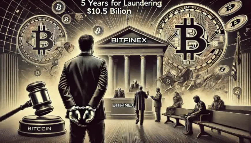 Bitcoin Hacker Sentenced To 5 Years For Laundering $10.5 Billion From Bitfinex