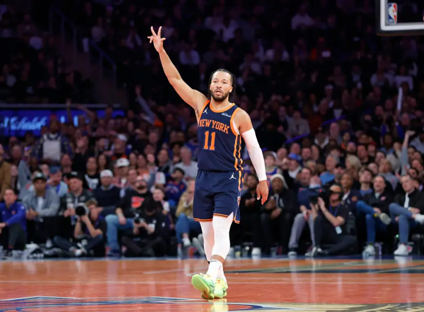 Jalen Brunson’s game-winner, Mikal Bridges’ block helps Knicks escape with rivalry win over Nets