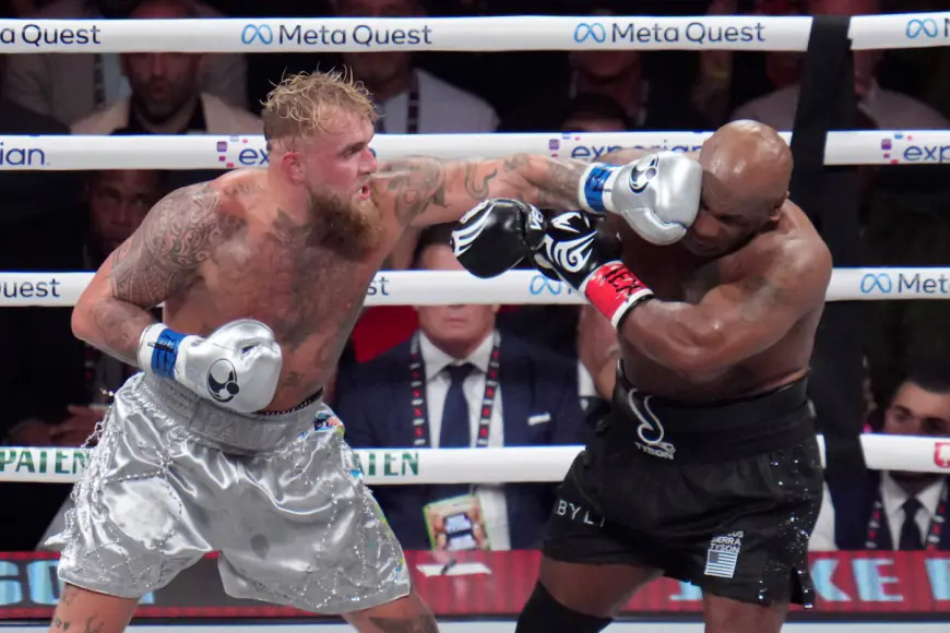 Jake Paul beats 58-year-old Mike Tyson as the hits don’t match the hype