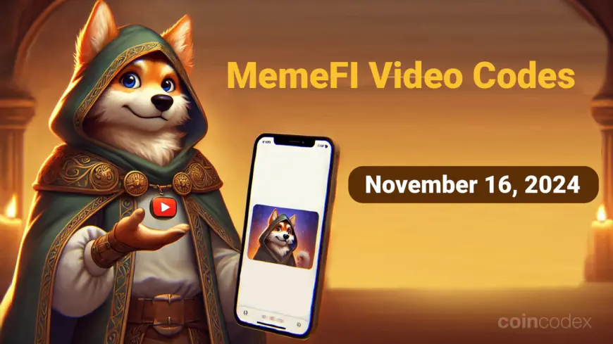 MemeFi Daily Combos & Video Codes – November 16, 2024