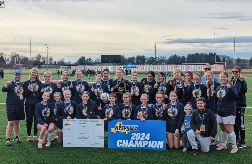 Northville girls soccer blanks Copenhagen to capture program's first state championship