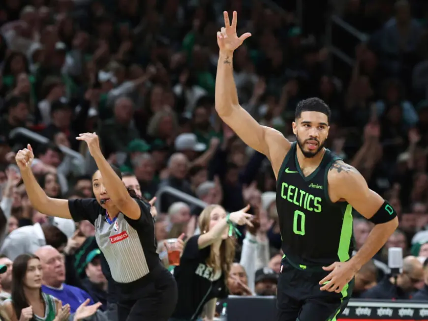 Jayson Tatum traveled before making game winner to lift Boston over Toronto, NBA says