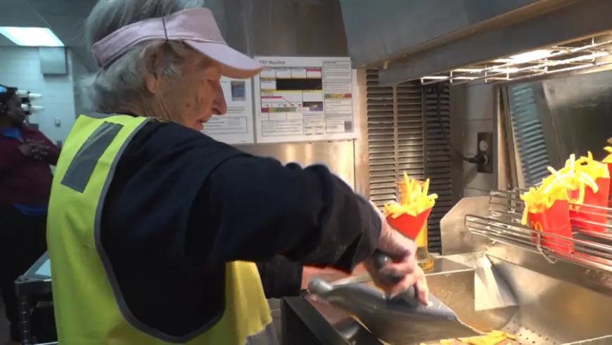 'I just like to stay busy,' Meet the 93-year-old McDonald's employee in St. Louis County