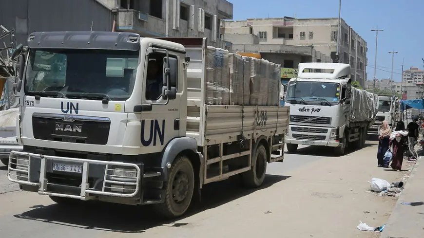 After 97 UN aid trucks in Gaza are ‘violently looted’ by armed men, food prices soar