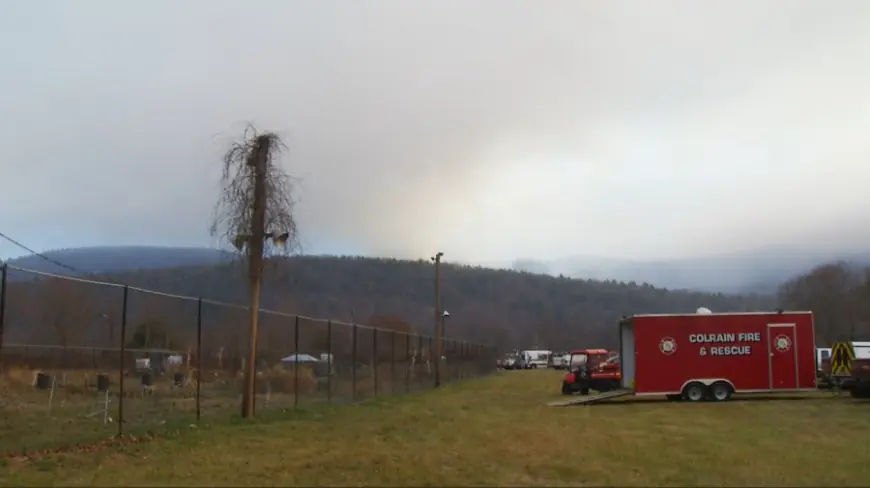 WATCH: Officials give update on Great Barrington brush fire