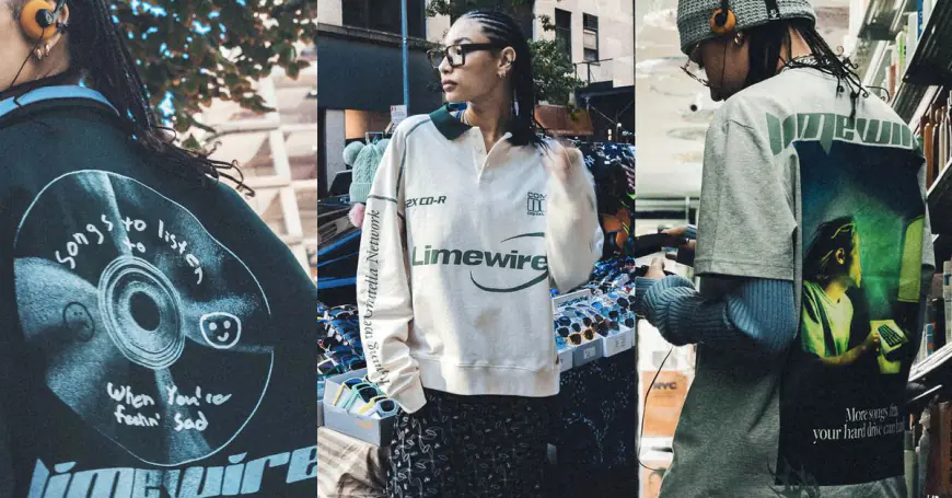 LimeWire’s new merch will help you impress your peer(-to-peer)s